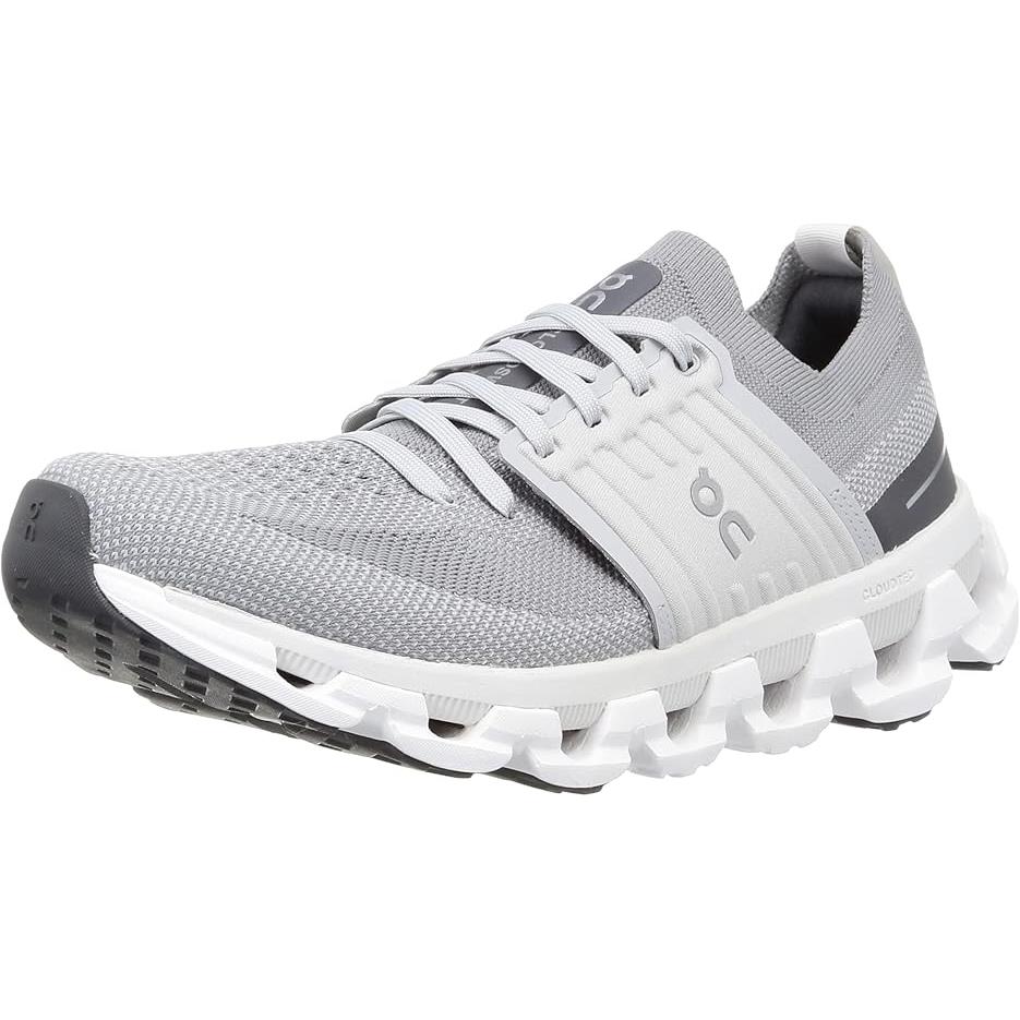 On Running Mens Cloudswift 3 Running Shoes - Alloy/glacier - Alloy/Glacier