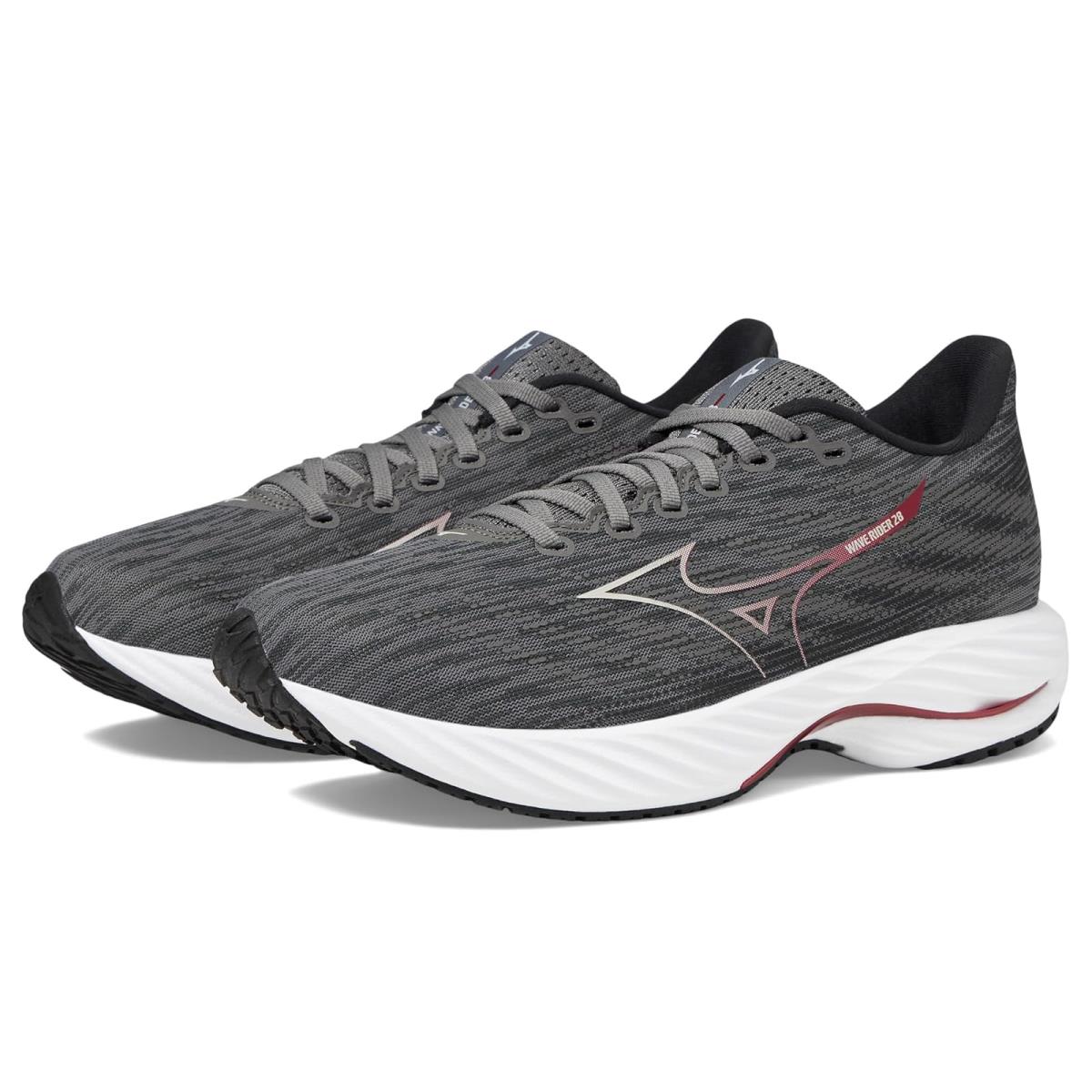 Man`s Sneakers Athletic Shoes Mizuno Wave Rider 28 Quiet Shade/Nimbus Cloud