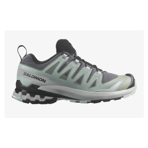 Salomon XA Pro 3d V9 Quiet Shade/lily/blue Trail Running Shoe Women`s Sizes 5-11