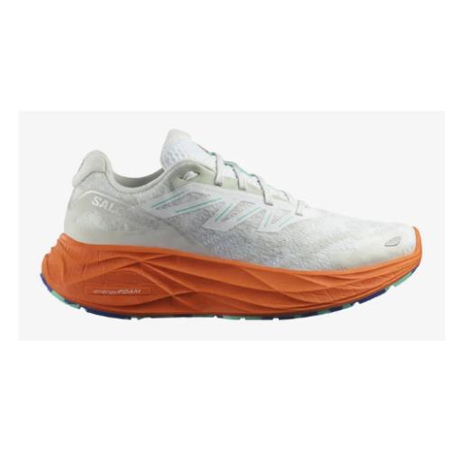 Salomon Aero Glide 2 White/cherry/electric Road Running Shoe Women`s Sizes 5-11 White/Cherry Tomato/Electric Green