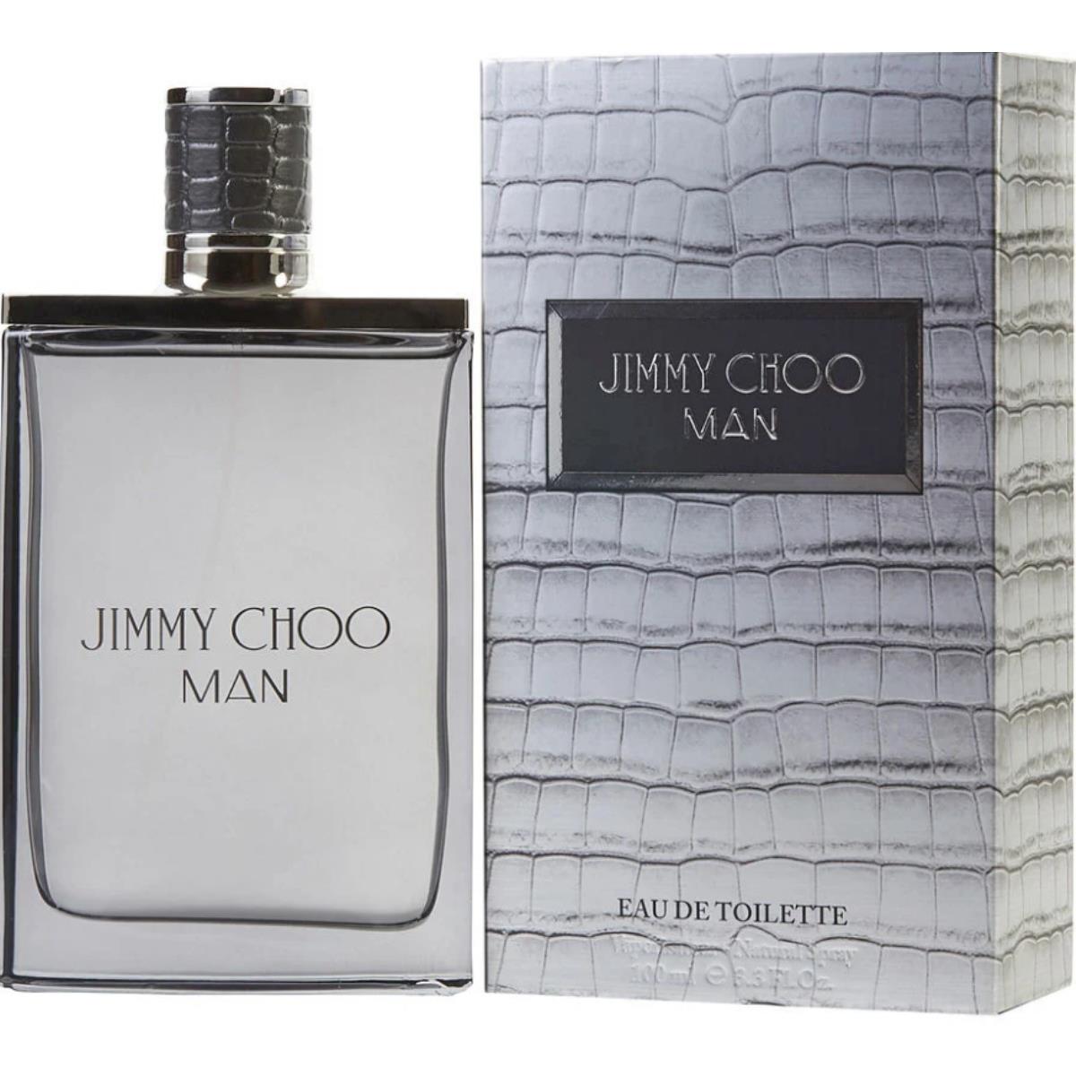 Jimmy Choo Man by Jimmy Choo For Men Eau de Toilette Spray 3.3 oz