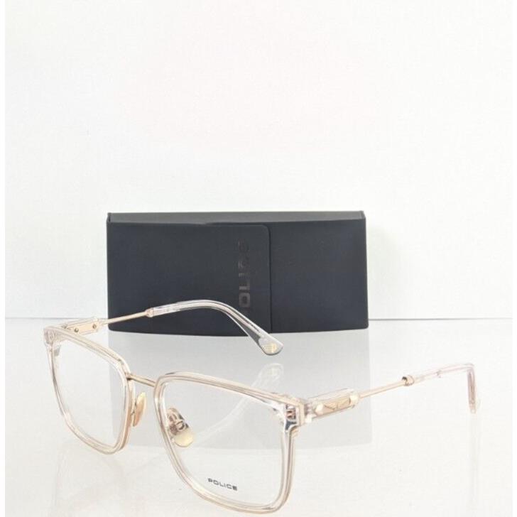 Police Eyeglasses Prince 4 Vplf 09 Col. 300Y Clear/gold