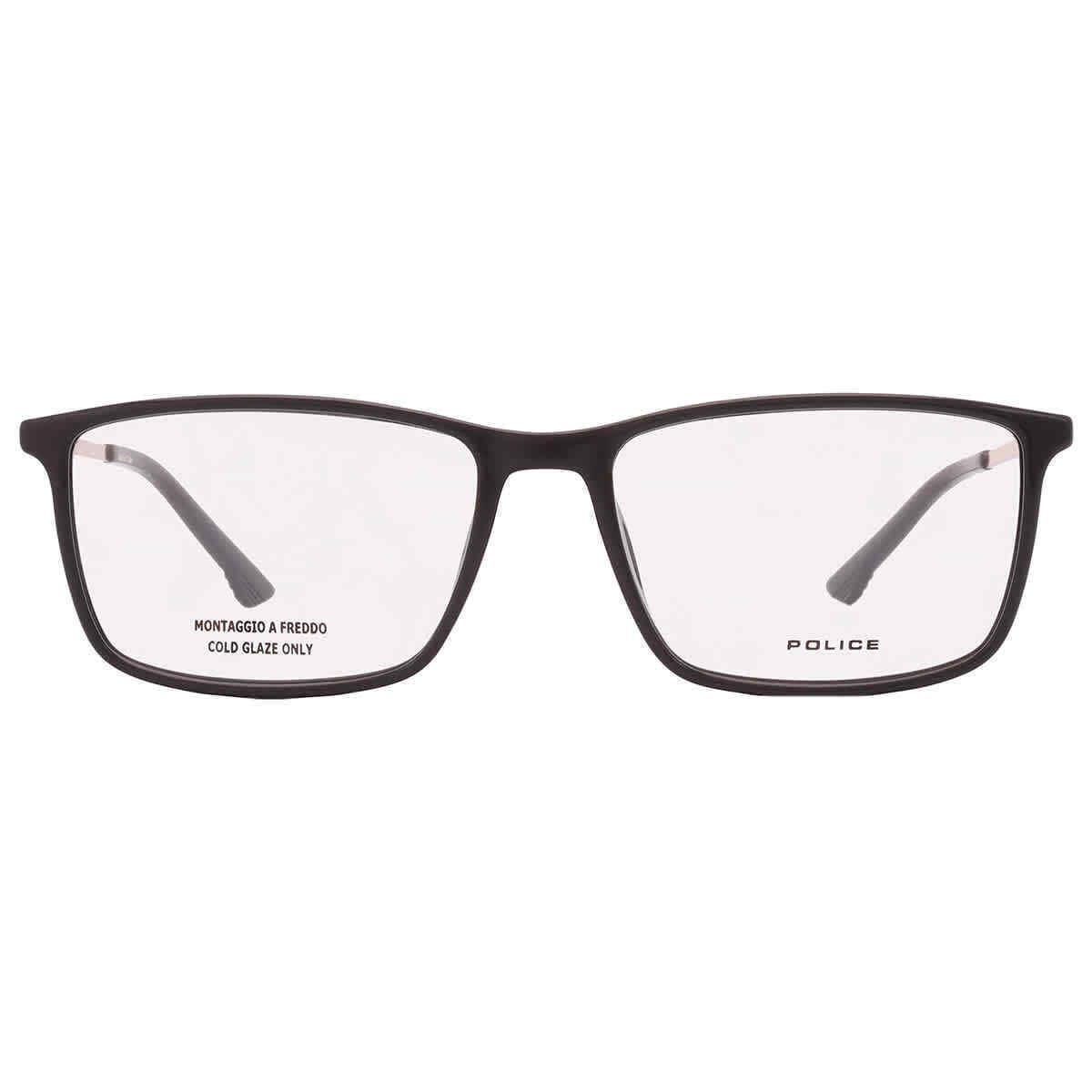 Police Demo Rectangular Unisex Eyeglasses VPLB48 0Z42 55 VPLB48 0Z42 55