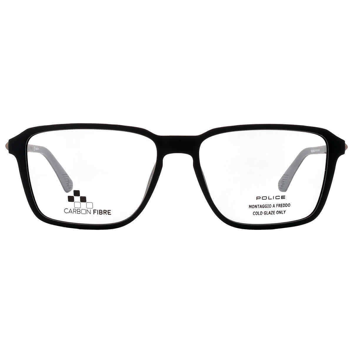 Police Demo Square Unisex Eyeglasses VPLF05M 0U28 54 VPLF05M 0U28 54