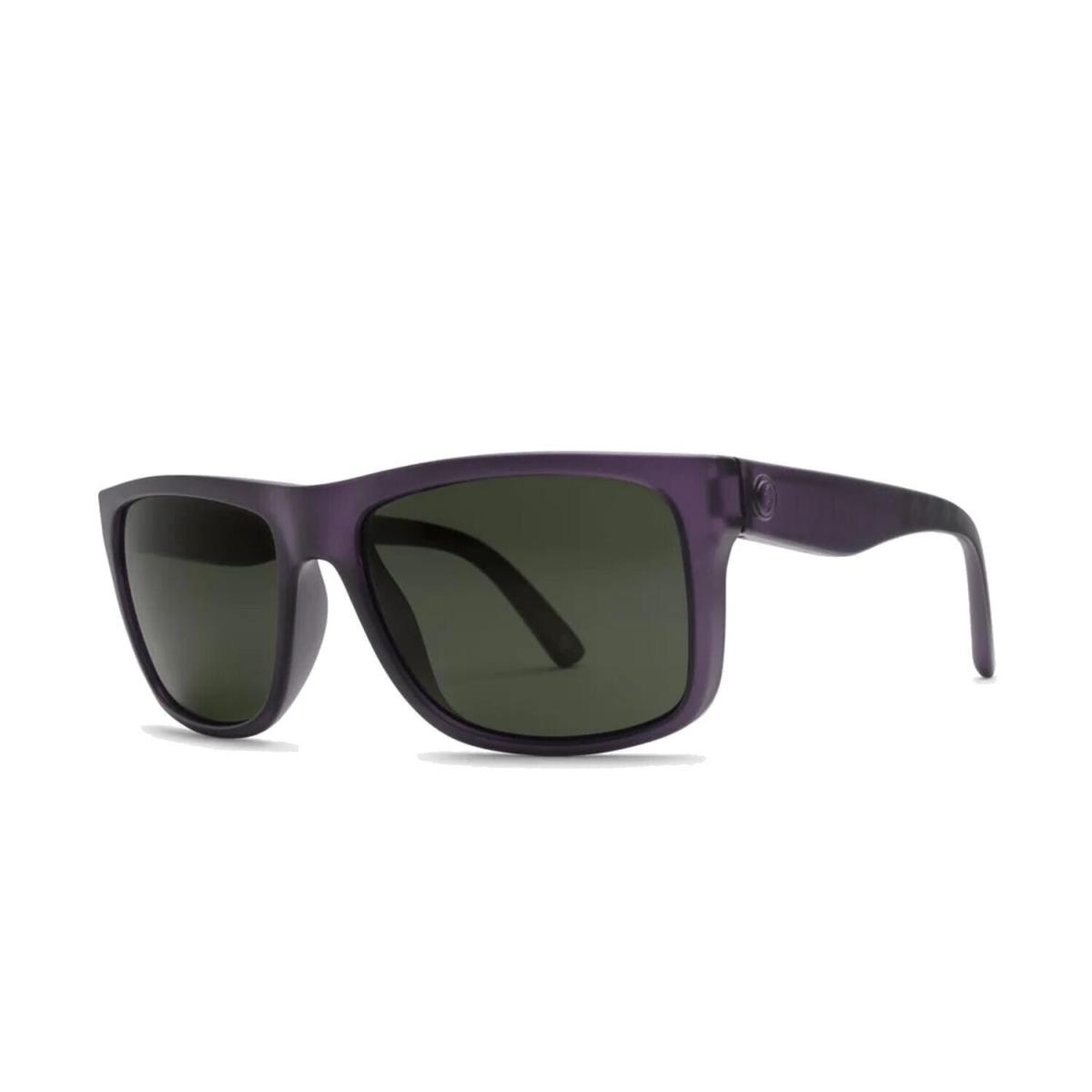 Electric Jason Momoa Swingarm Sunglasses Unity Purple with Grey Polarized Lens