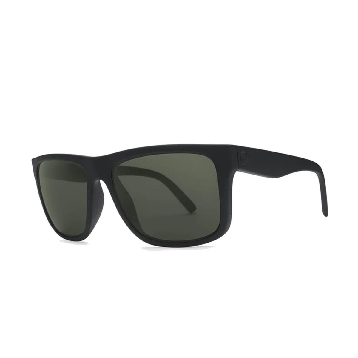 Electric Jason Momoa Swingarm Sunglasses Matte Black with Grey Polarized Lens