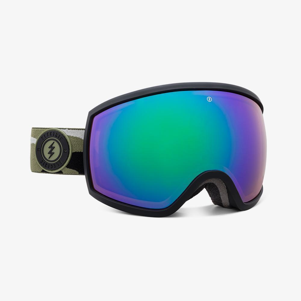 Electric Egg Goggles Camo Bros Green Chrome