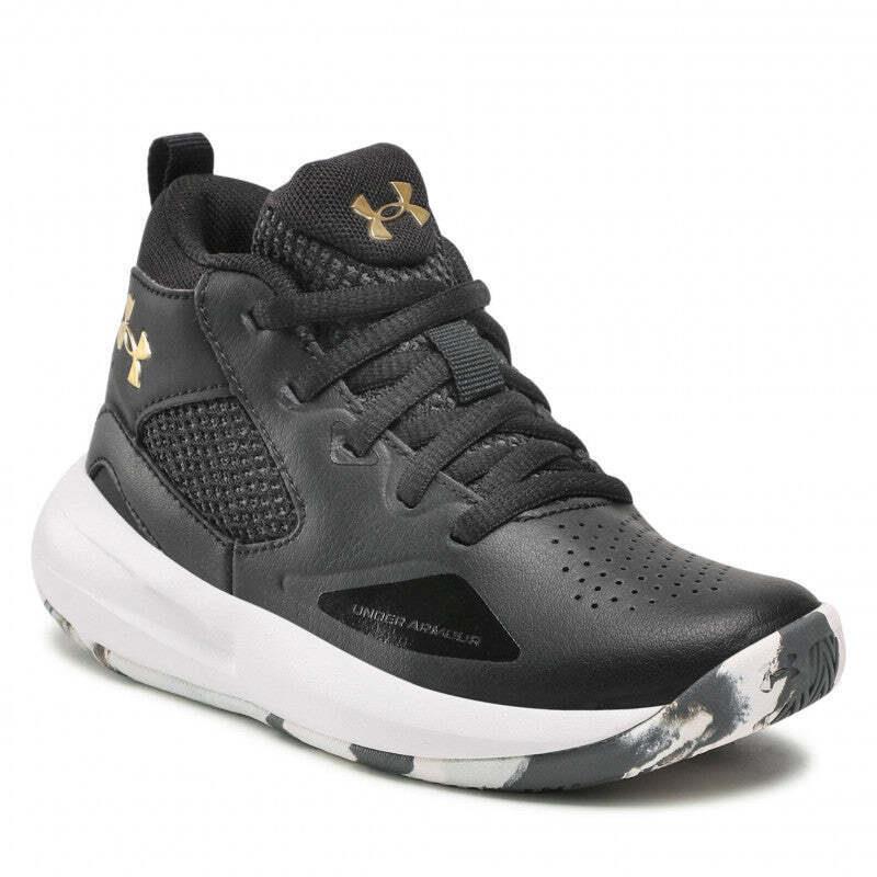 Under Armour Pre-school Lockdown 5 Black/white 3023534-003 All Sizes