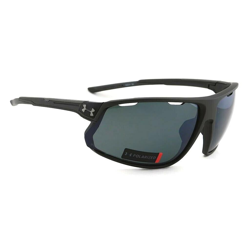 Under Armour Strive Polarized Sunglasses Satin Carbon / Gray Polar Lens