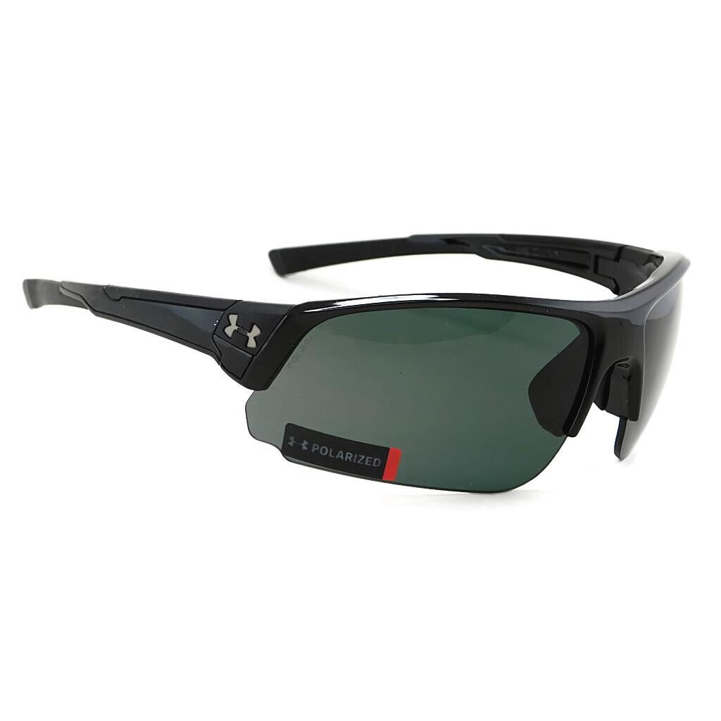 Under Armour Changeup Dual Polarized Sunglasses Gloss Black / Gray Lens