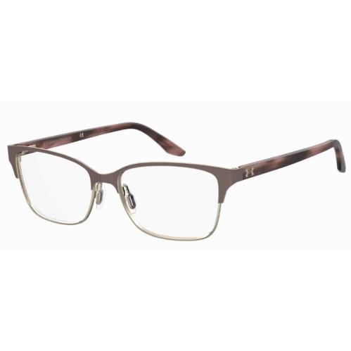 Under Armour UA-5054/G 03R7-00 Beige Square Women`s Eyeglasses