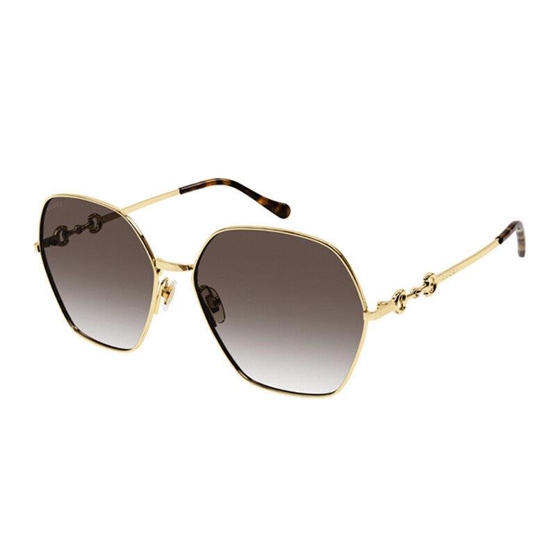 Gucci GG1335S 002 Gold/brown Gradient 62-16-140 Sunglasses