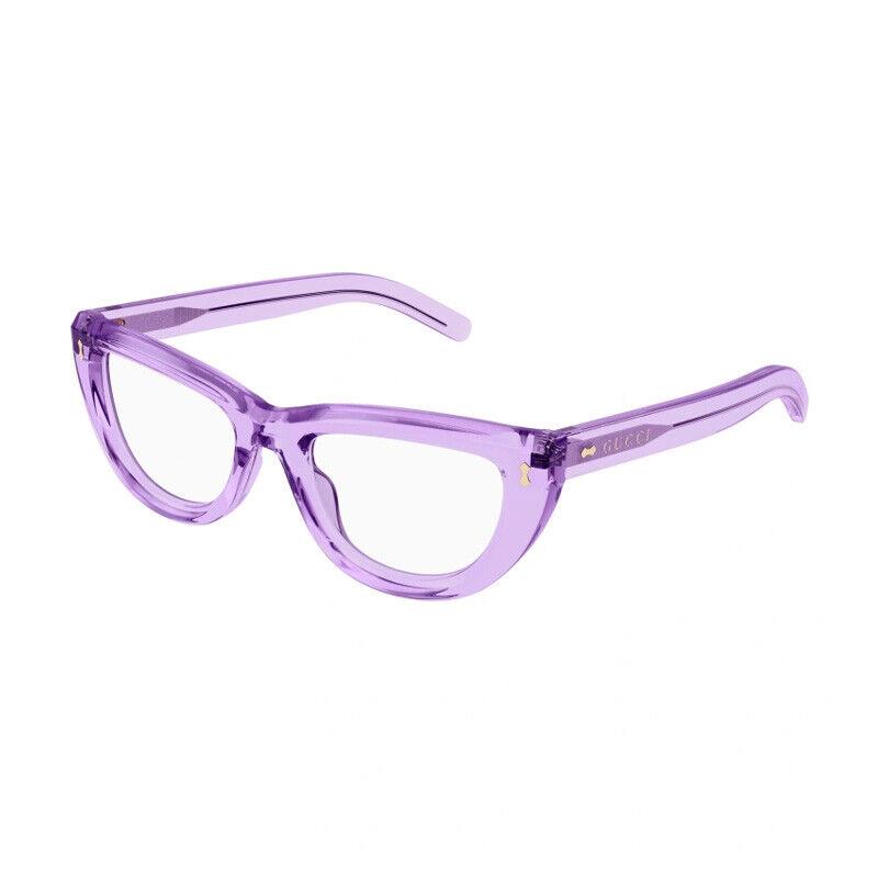 Gucci GG1521O 004 Violet 51mm Eyeglasses