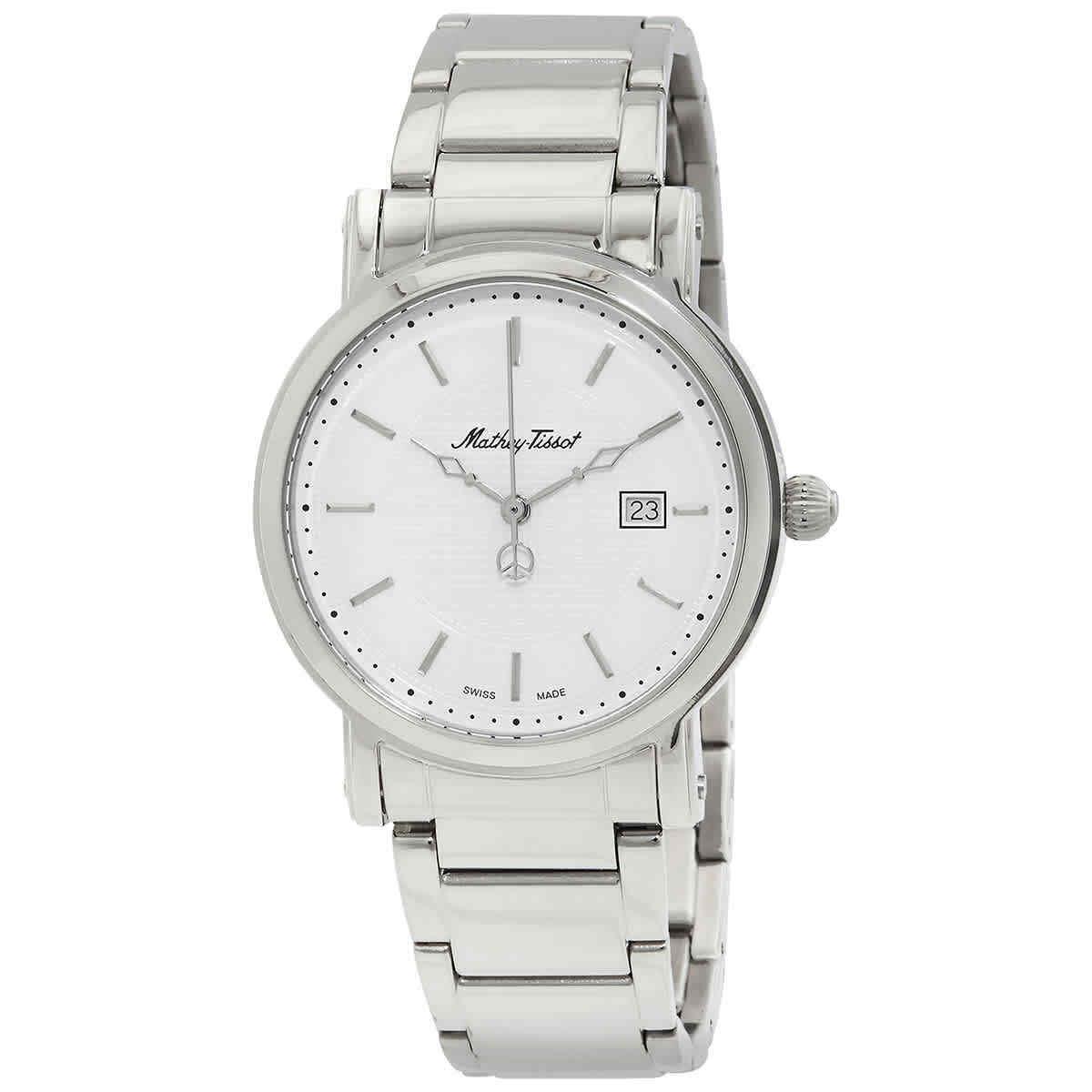 Mathey-tissot City Metal Quartz White Dial Ladies Watch H611251MAI