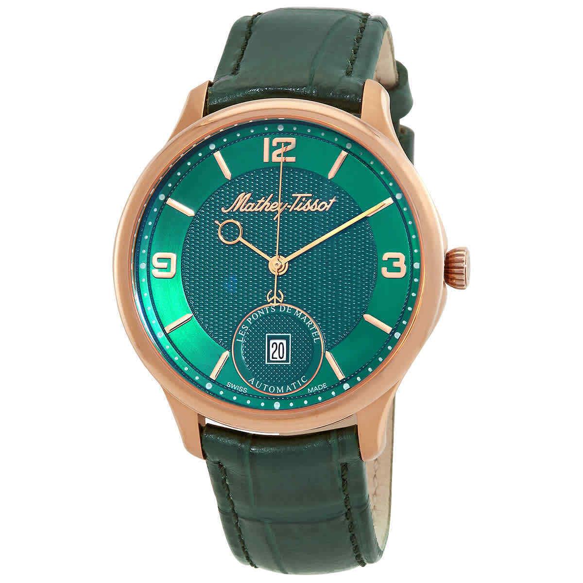 Mathey-tissot Edmond 3D Automatic Green Dial Men`s Watch AC1886PVE