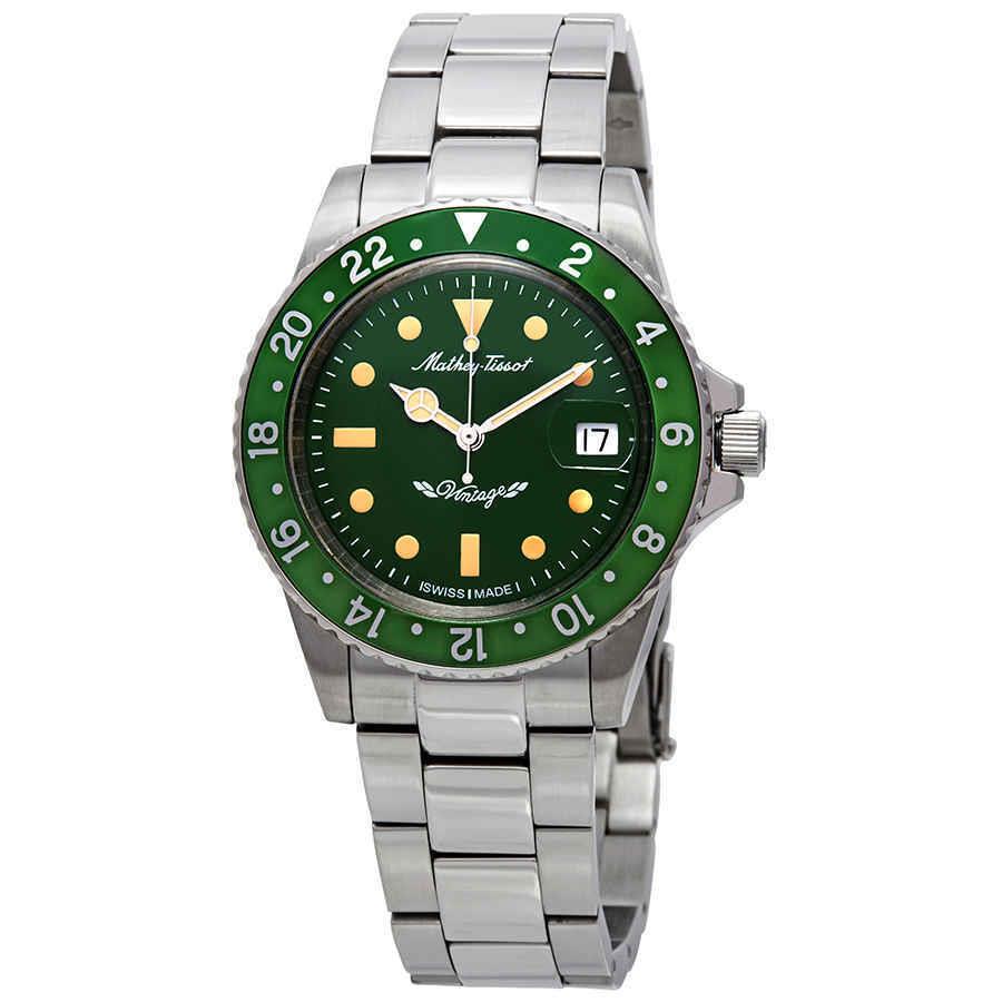 Mathey-tissot Mathey Vintage Automatic Green Dial Men`s Watch H900ATV