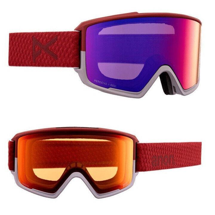 Anon M3 Ski/snowboard Goggles W/bonus Lens + Mfi Face Mask