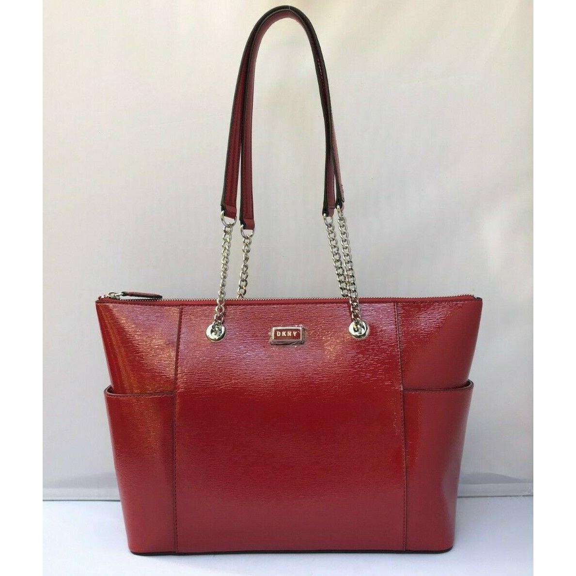 Dkny Gigi MD Red Tote Bag R93A3E38