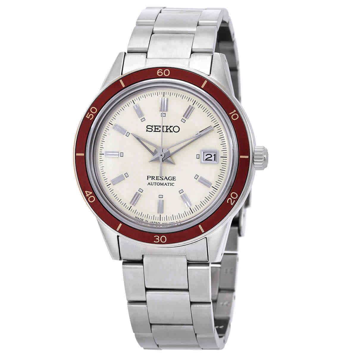 Seiko Presage Automatic Champagne Dial Men`s Watch SRPH93J1