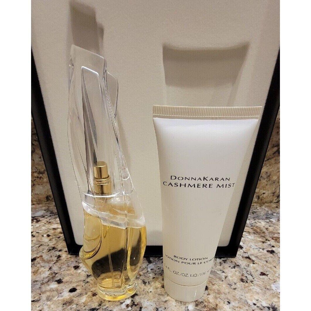 Cashmere Mist BY Donna Karan Gift Set 1.7 OZ Edp Spray Lotion Women