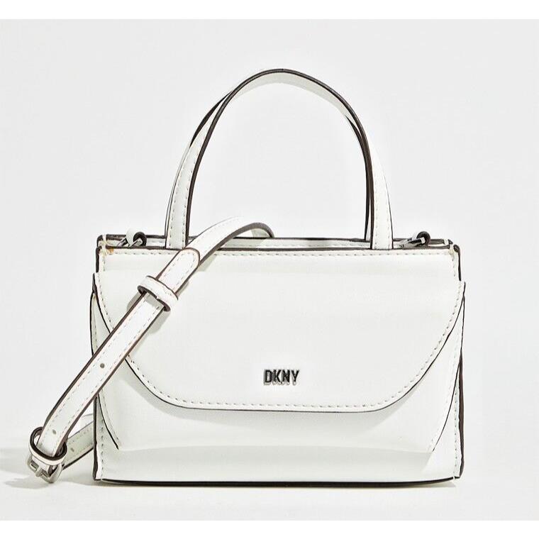 Dkny White Crossbody Purse Jeanne Small Convertible Tote Bag