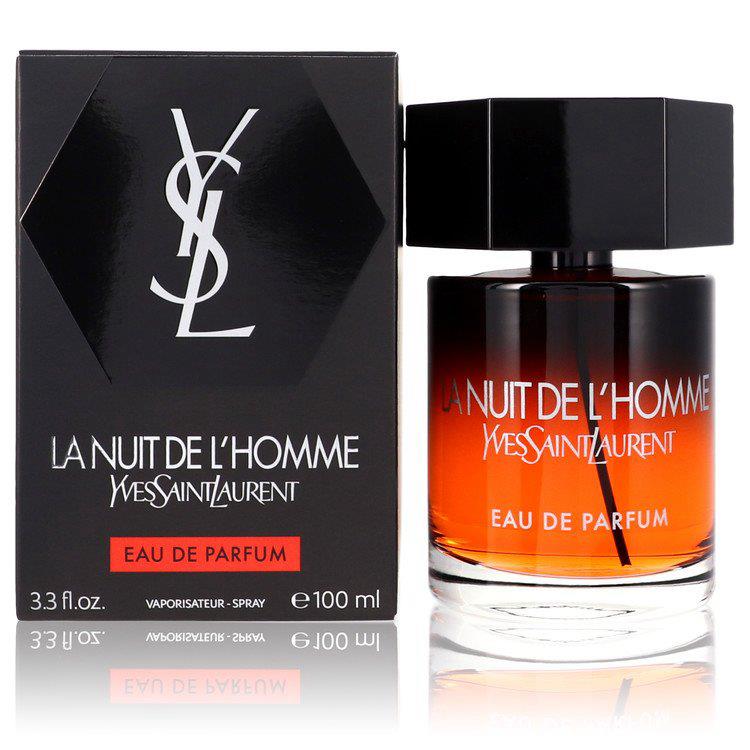 La Nuit De L`homme Cologne 3.3 oz Edp Spray For Men by Yves Saint Laurent