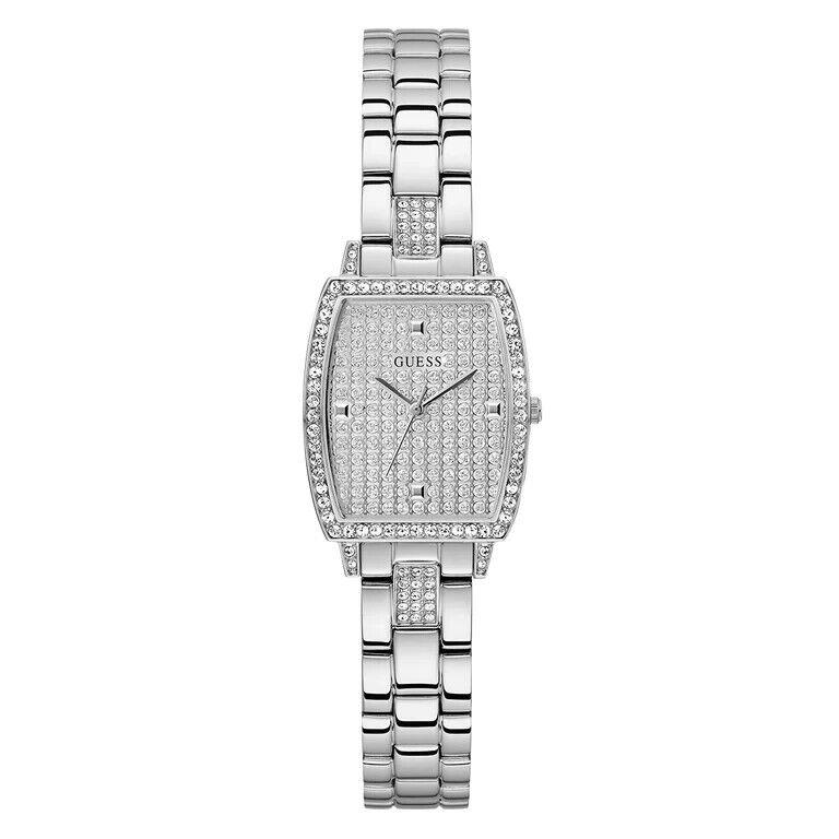 Guess Ladies Silver Tone Analog Watch - GW0611L1