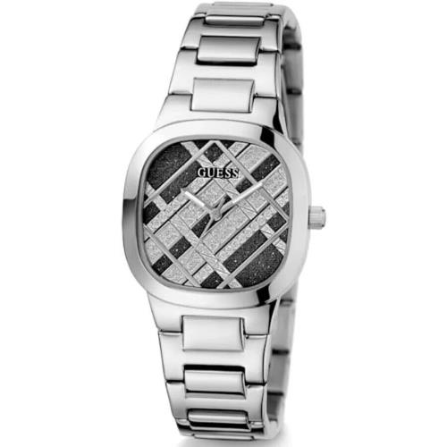 Guess Clash Silver Band Women`s Quartz Watch - GW0600L1