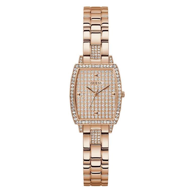 Guess Ladies Rose Gold Tone Analog Watch - GW0611L3