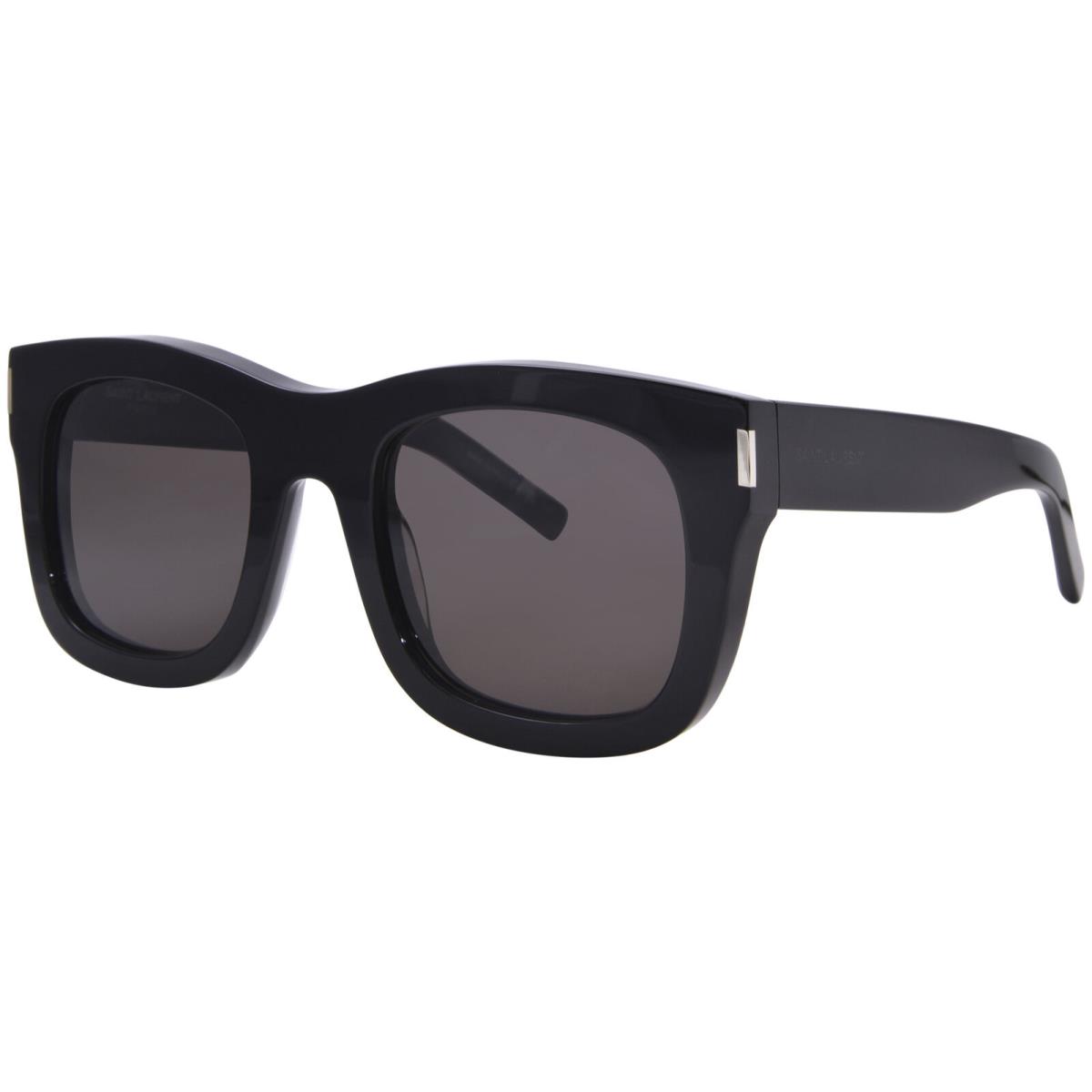 Saint Laurent Monceau SL-650 001 Sunglasses Women`s Black/dark Grey 55mm