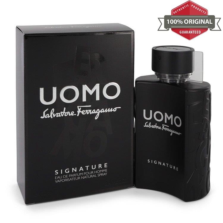 Salvatore Ferragamo Uomo Signature Cologne 3.4 oz Edp Spray For Men