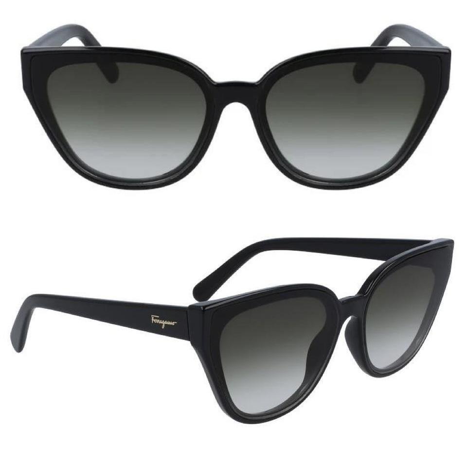 Salvatore Ferragamo SF997S-001-63 Black Sunglasses