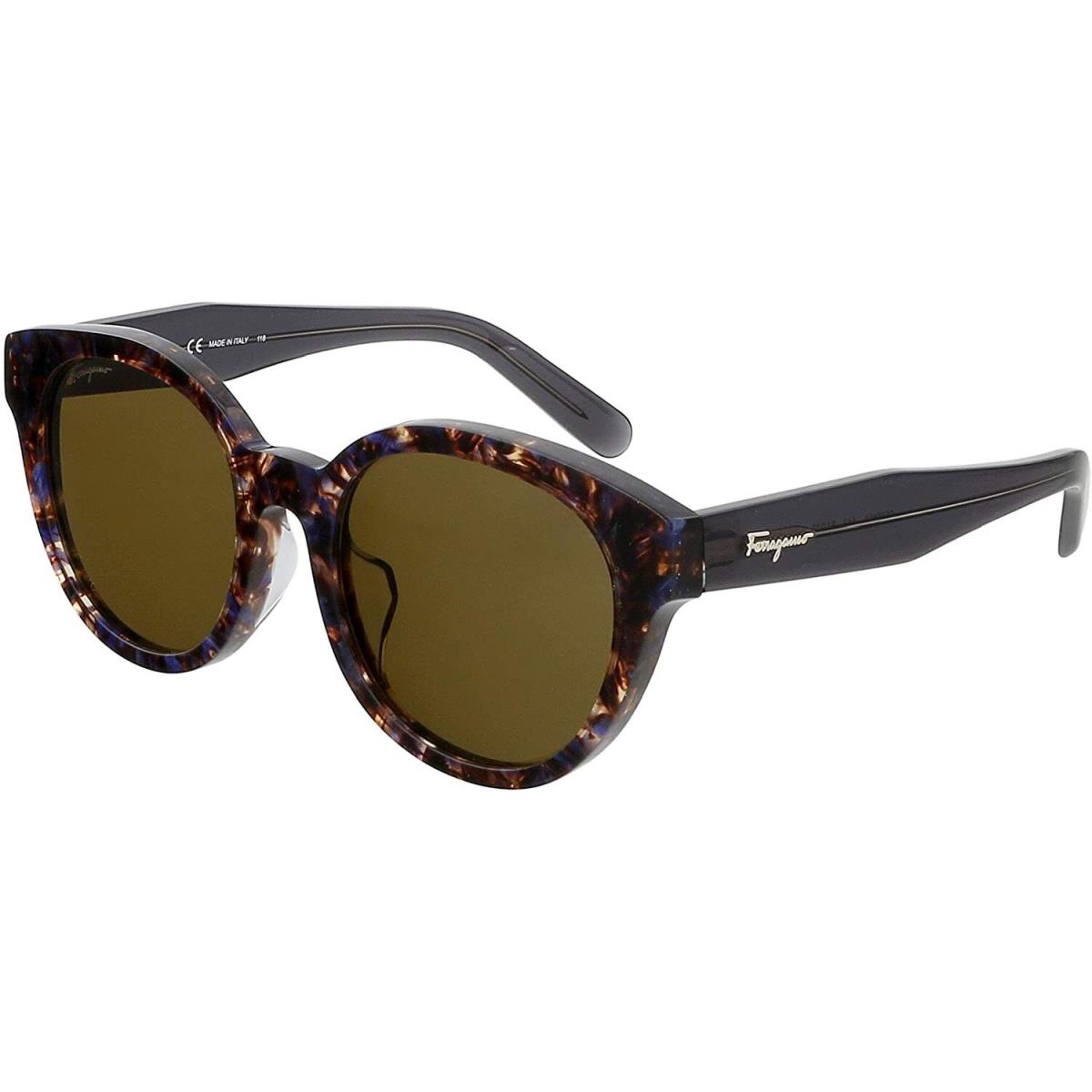 Salvatore Ferragamo SF884SA-542-53 Havana Sunglasses