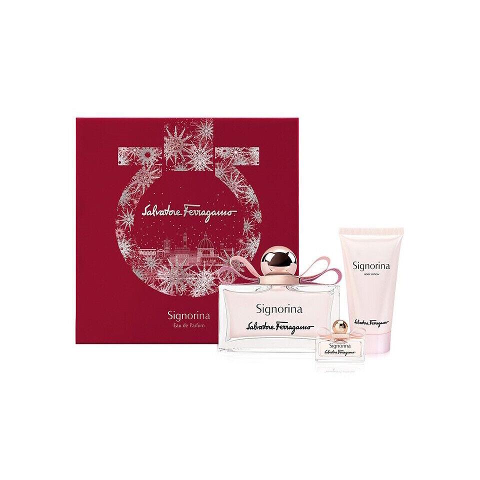 Signorina Salvatore Ferragamo Women Edp 3PCS Gift Set