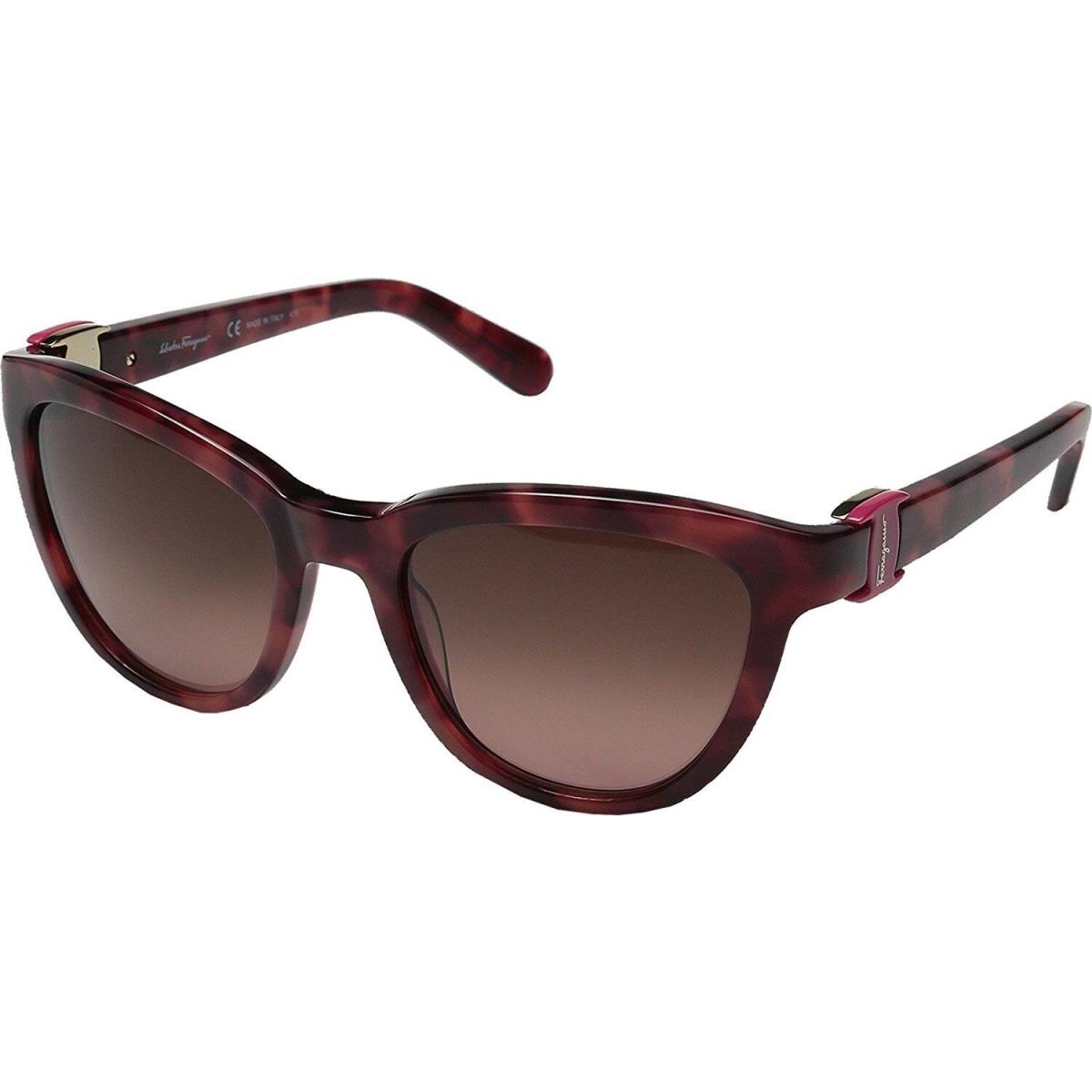 Salvatore Ferragamo SF817S-609 Havana/red Sunglasses