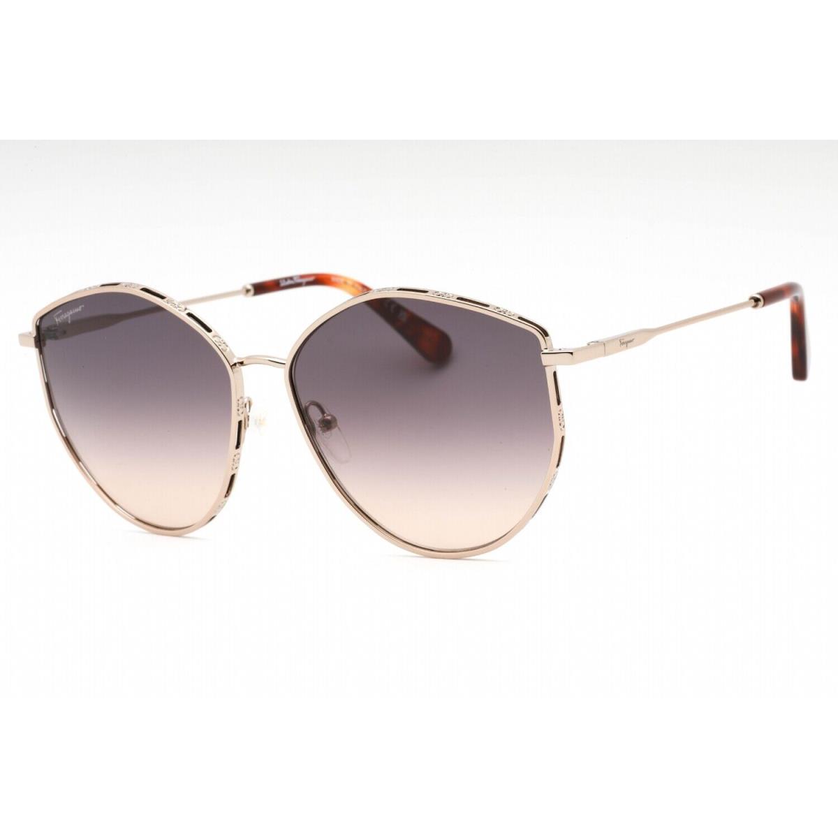 Salvatore Ferragamo SF264S-754-60 Sunglasses Size 60mm 140mm 15mm Rosegold Wom