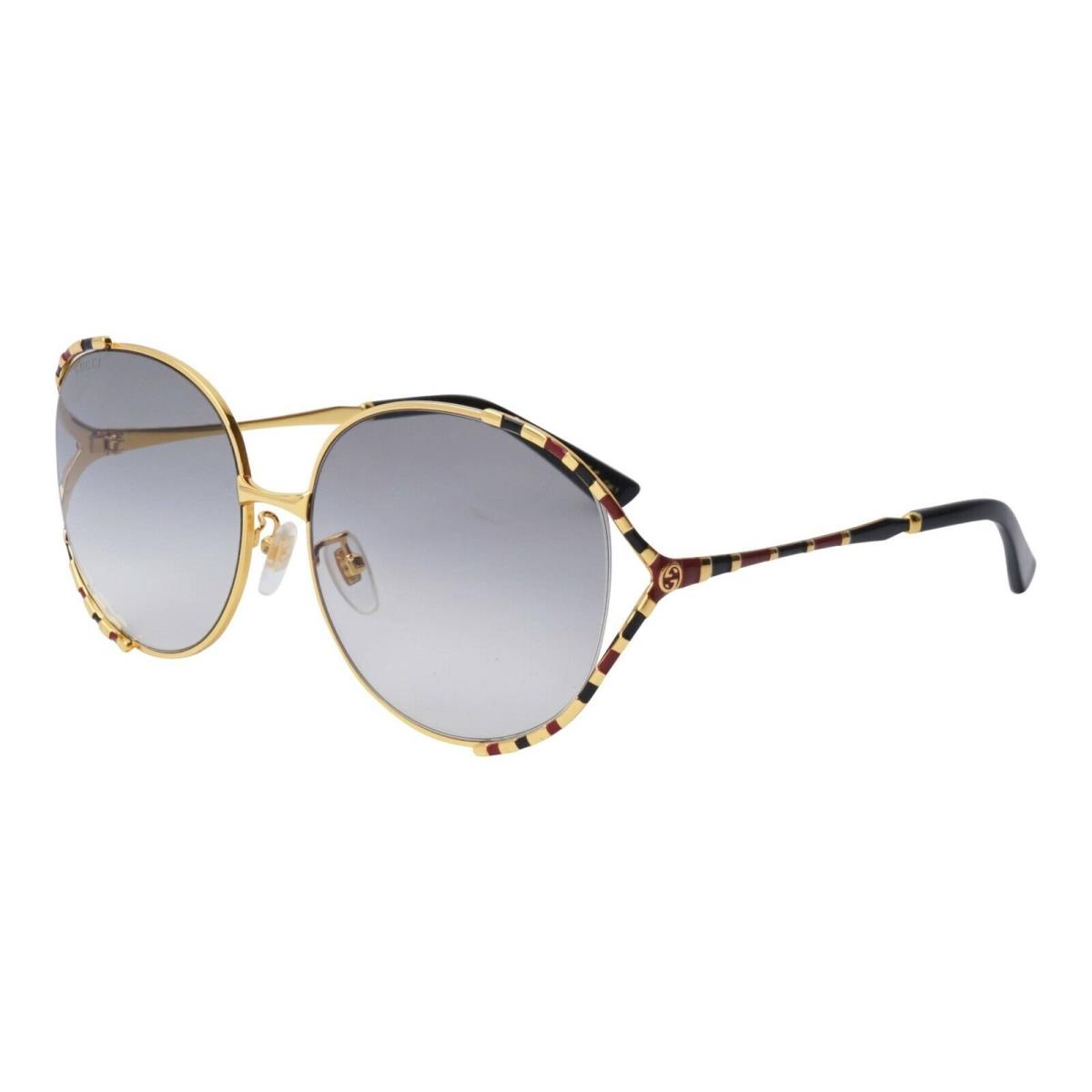 Gucci Sunglasses GG0595S 002 Gold/grey Lens Design 59mm