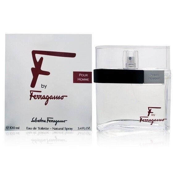 F BY Ferragamo Pour Homme Salvatore Ferragamo 3.4 oz / 100 ml Edt Men Cologne