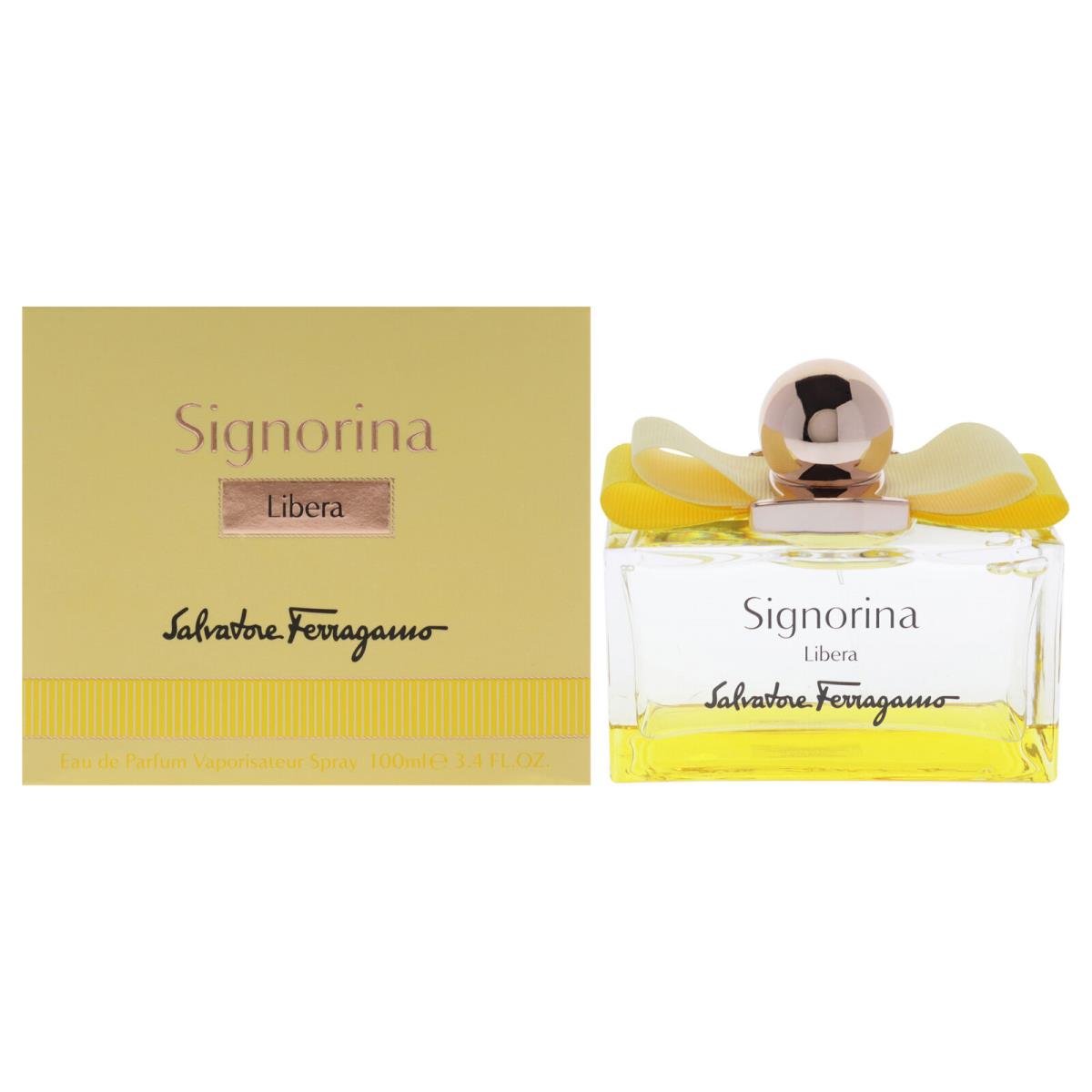 Signorina Libera by Salvatore Ferragamo For Women - 3.4 oz Edp Spray