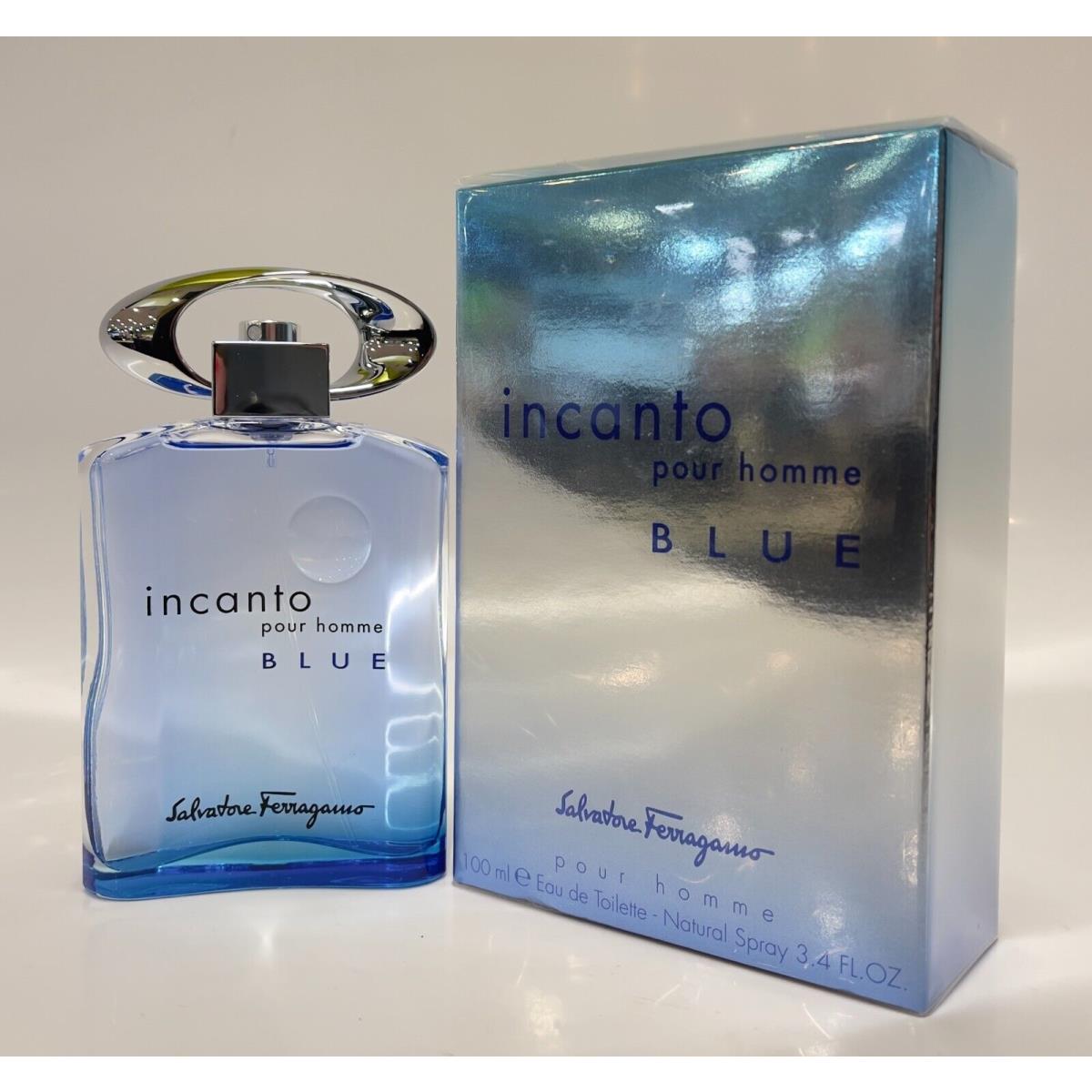 Parfum Men Salvatore Ferragamo Incanto Pour Homme Eau DE Toilette 100 Ml/ 3.4 OZ