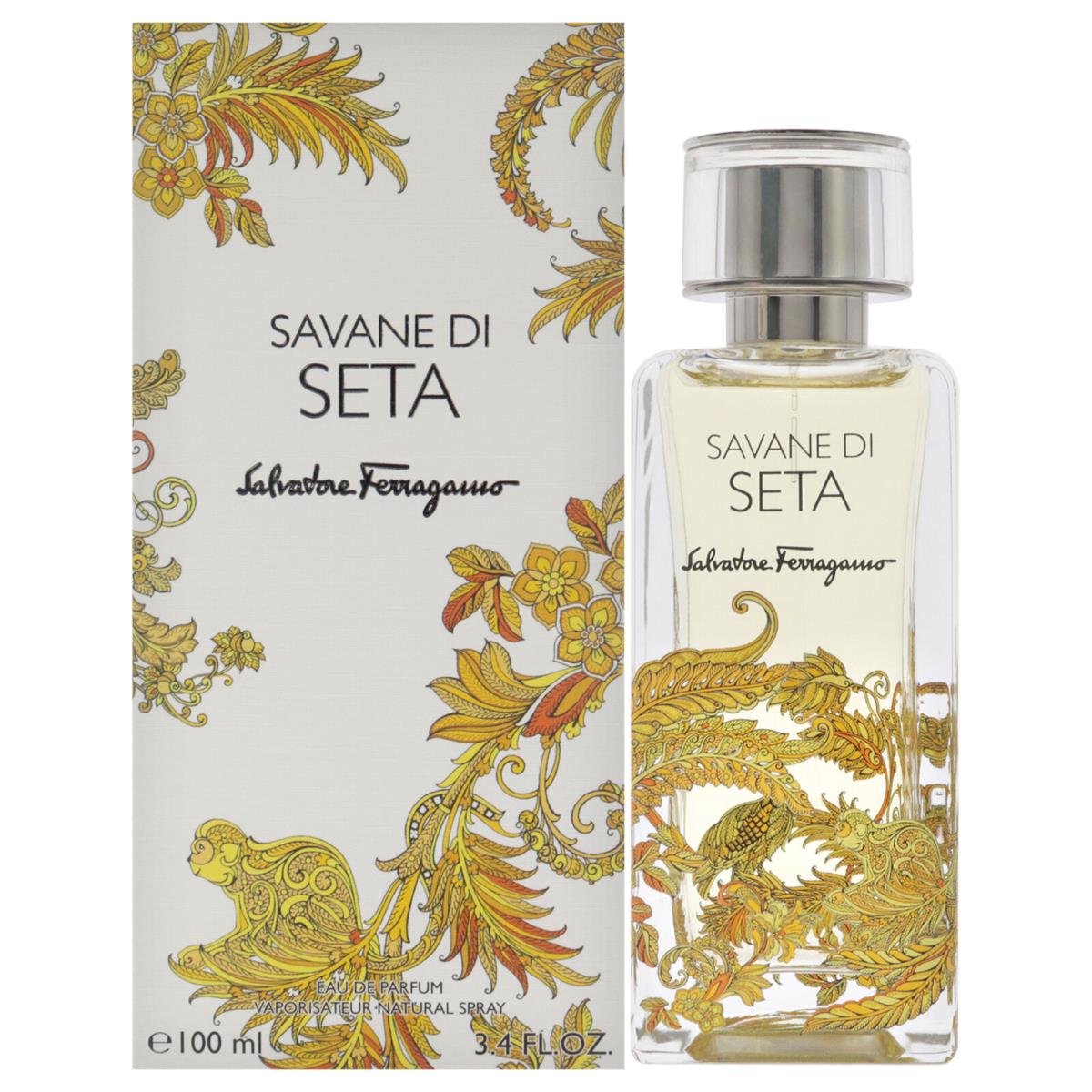 Savane Di Seta by Salvatore Ferragamo For Unisex - 3.4 oz Edp Spray