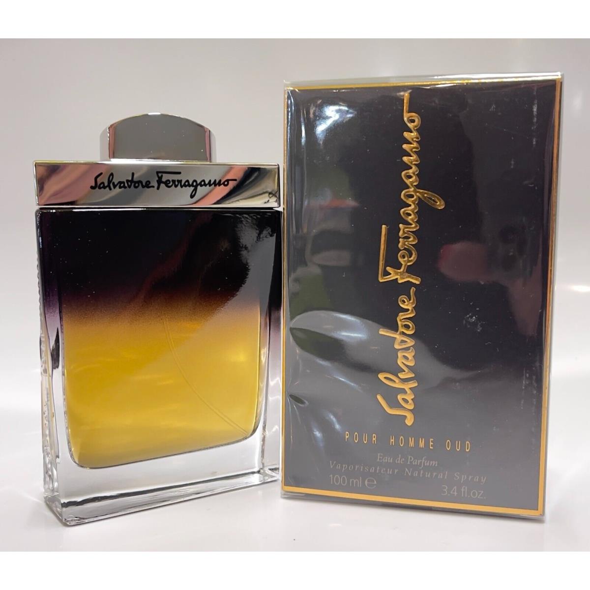 Parfum Men Salvatore Ferragamo Pour Homme Oud Eau DE Parfum 100 Ml/ 3.4 OZ