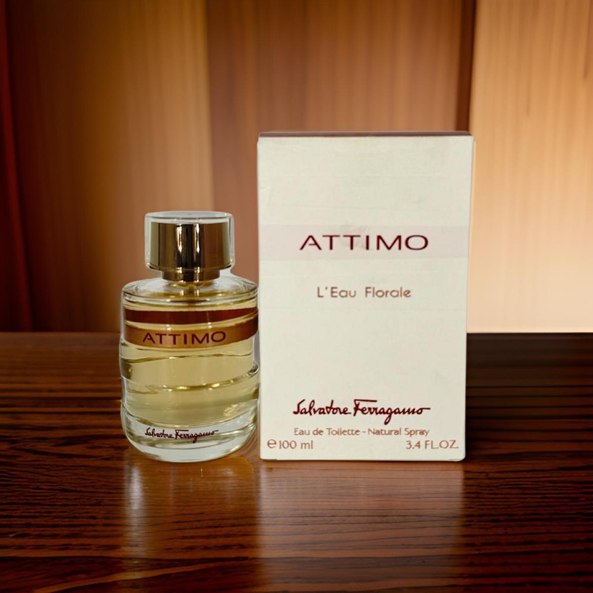 Attimo L`eau Florale by Salvatore Ferragamo Edt Spray 3.4 Oz