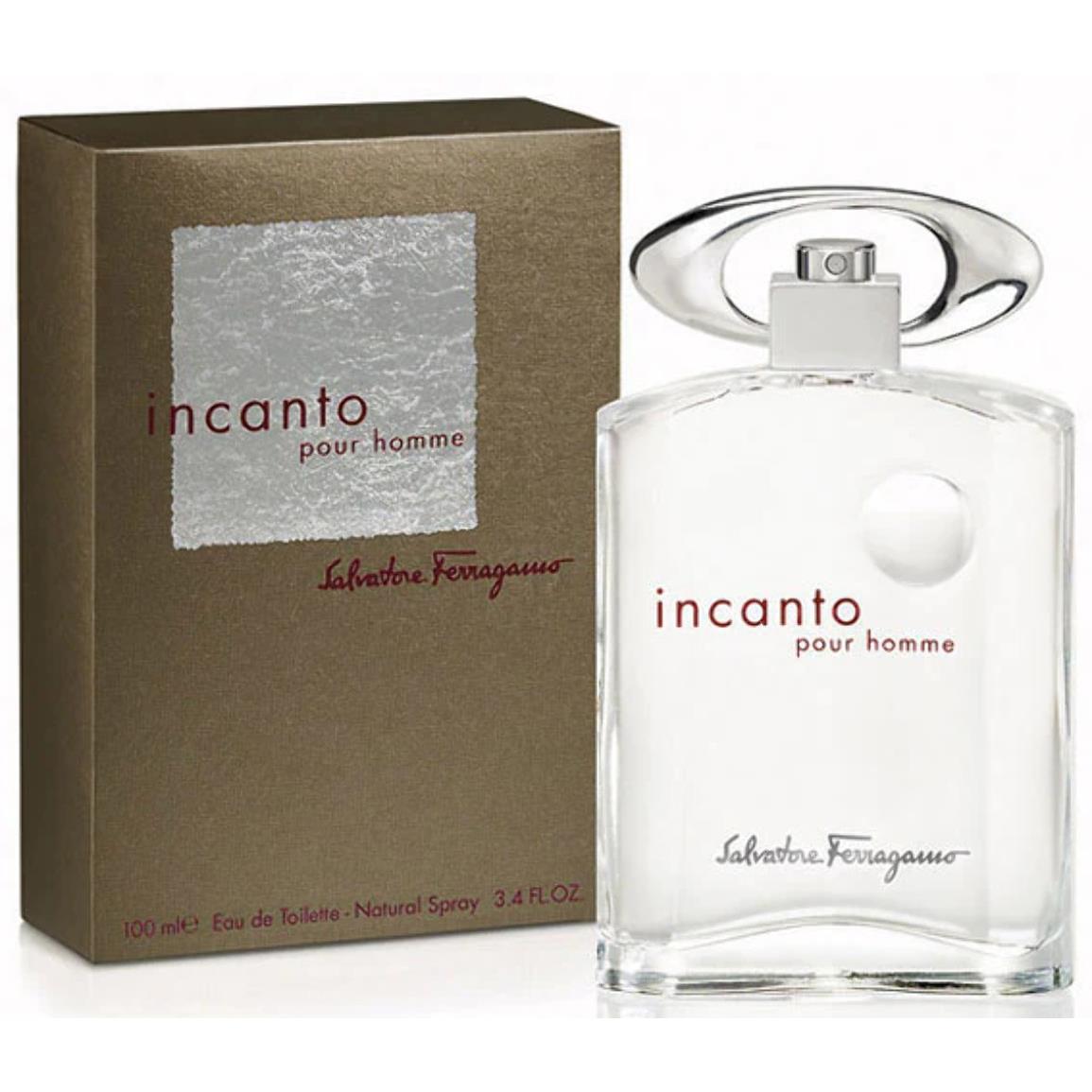 Salvatore Ferragamo Incanto Men`s Eau de Toilette Spray