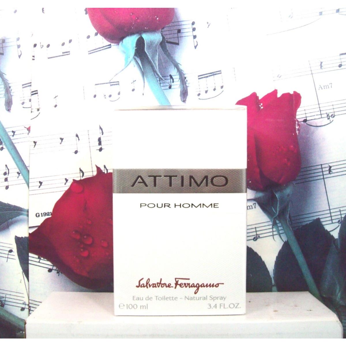 Attimo Pour Homme By Salvatore Ferragamo 3.4 Oz. Edt Spray