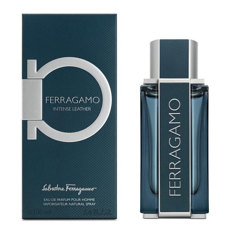 Salvatore Ferragamo Intense Leather Men 3.4 oz 100 ml Eau De Parfum