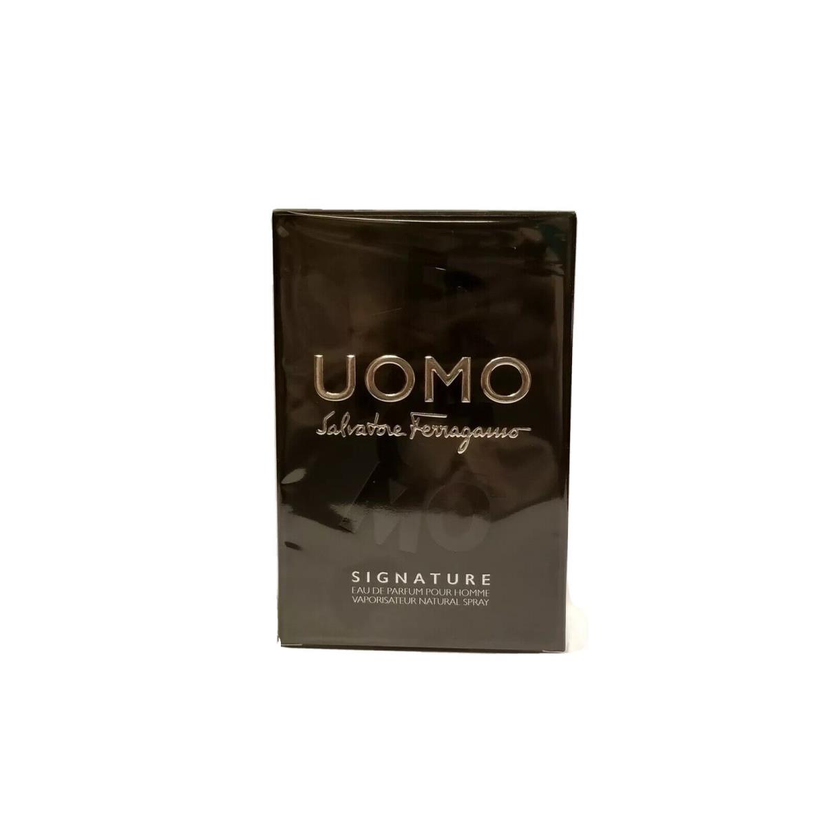 Uomo Signature BY Salvatore Ferragamo 3.4OZ Edp Spray For Men