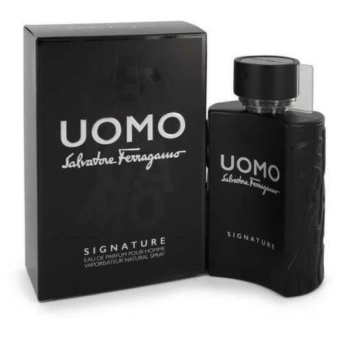 Salvatore Ferragamo Uomo Signature For Men Eau de Parfum Spray 3.4 Oz