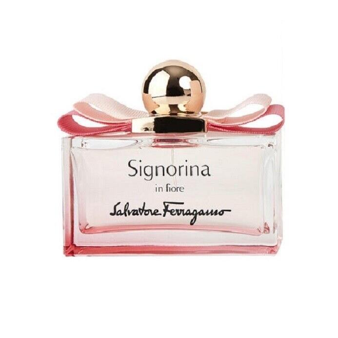 Signorina in Fiore by Salvatore Ferragamo 3.4 oz / 100 ml Edt Women Spray Nobox