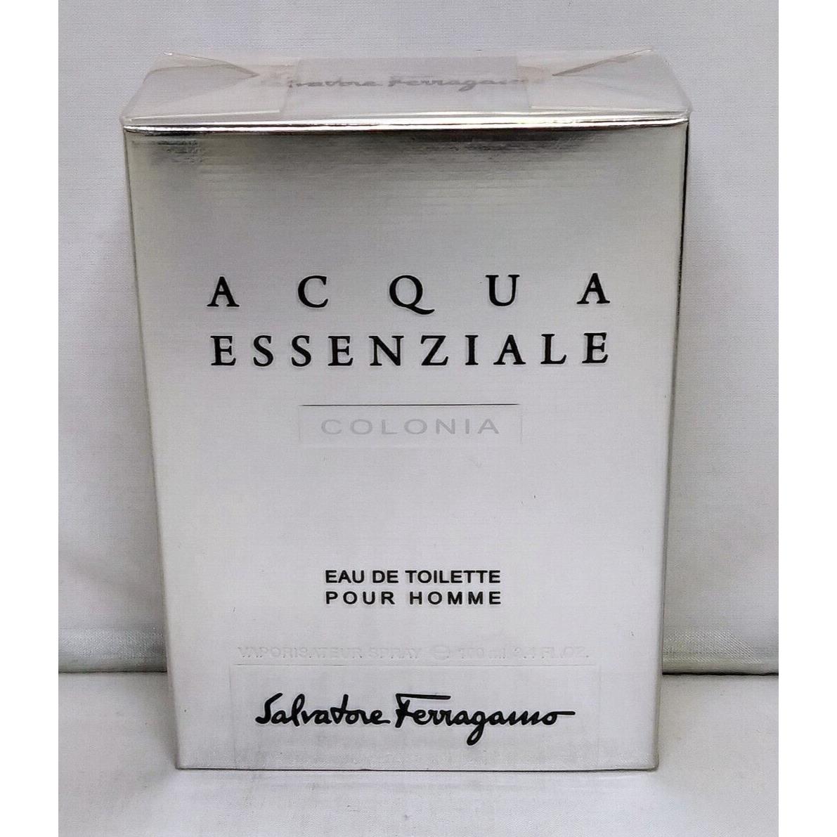 Salvatore Ferragamo Acqua Essenziale Colonia Eau De Toilette Spray 100ml 3.4oz